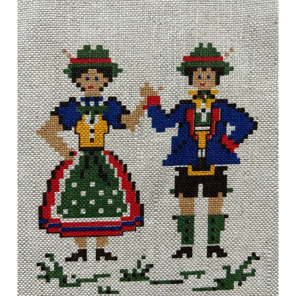 Vintage West‎ German Nagel Placemats (Set of 2)
